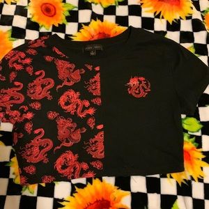 Dragon crop top